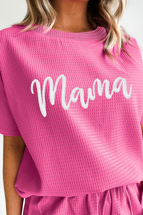 Mama Waffle-Strick Loungewear-Set - Image 3