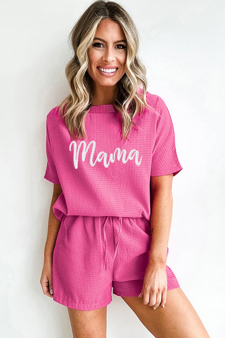 Mama Waffle-Strick Loungewear-Set - Image 4