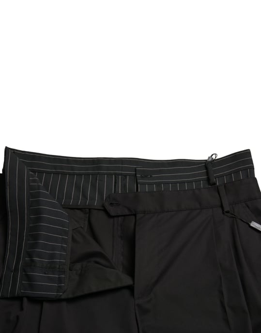 Dolce & Gabbana Falten-Cargo-Shorts - Schwarz - Image 5