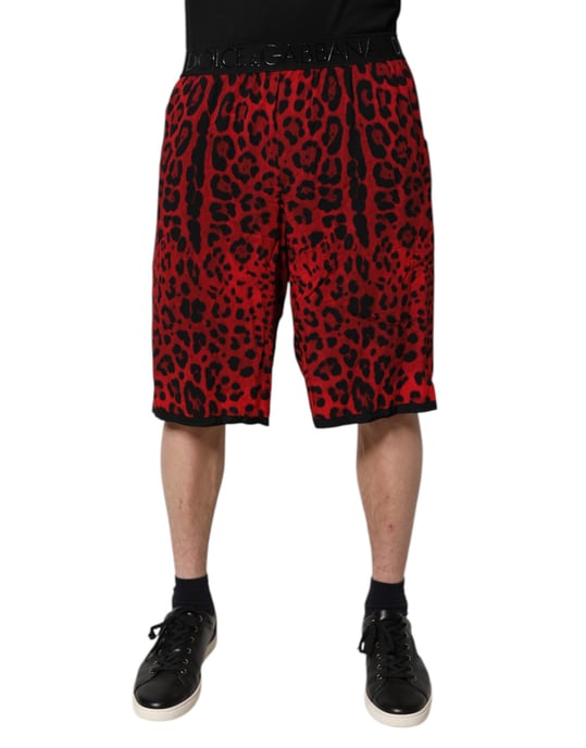 Leopardenmuster Freizeitshorts - Image 2