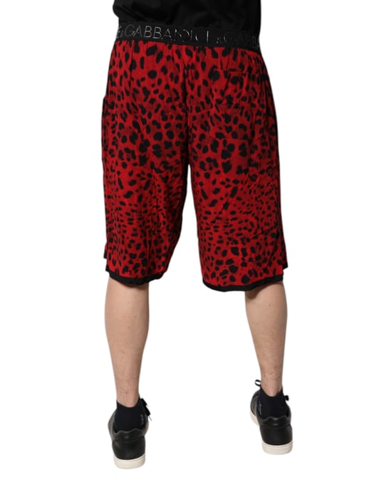 Leopardenmuster Freizeitshorts - Image 4