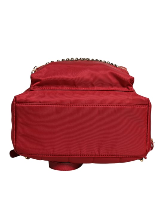 Roter #DGFAMILY VULCANO Verzierung Rucksack Tasche - Image 4