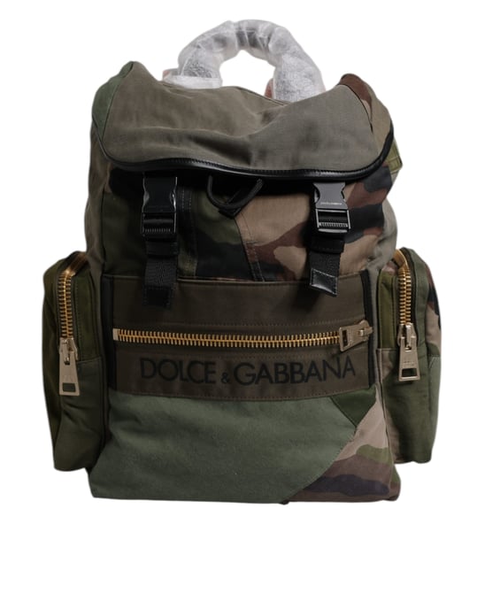 Dolce & Gabbana Patchwork-Reiserucksack - Grün - Image 5