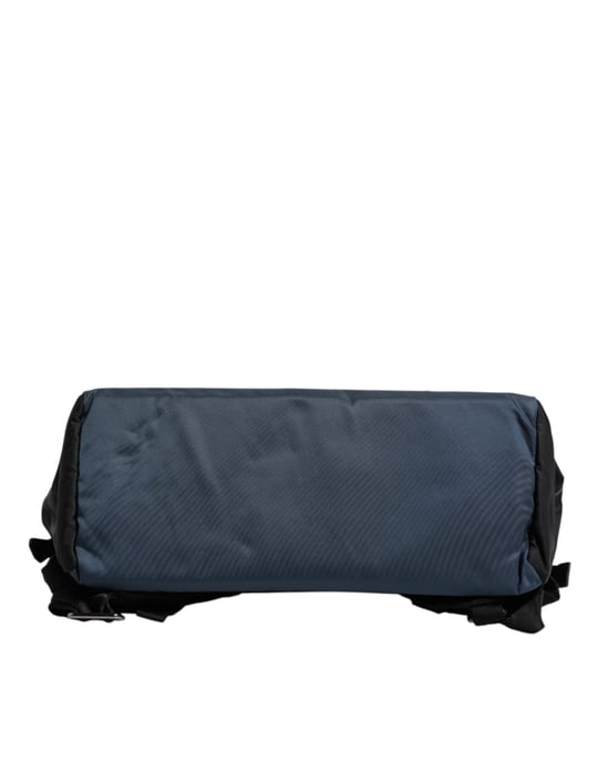 Schwarzer Nylon DG Logo Schulrucksack - Image 4