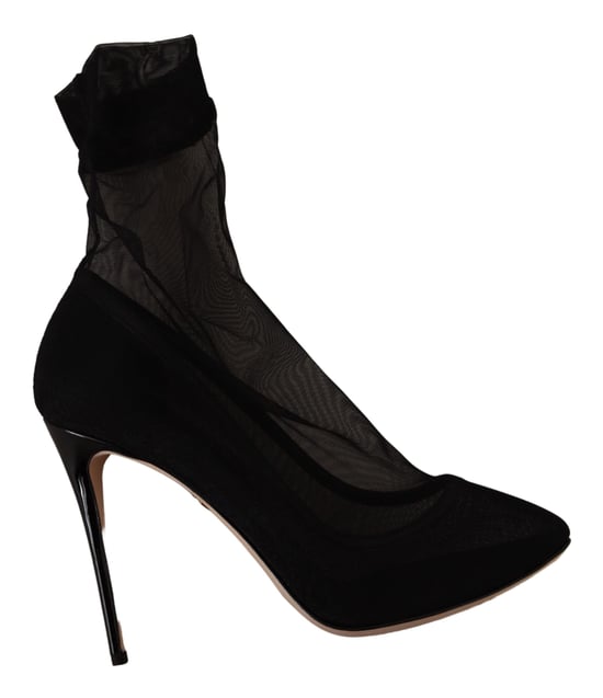 Netz-Pumps im High-Heel-Stil - Image 2
