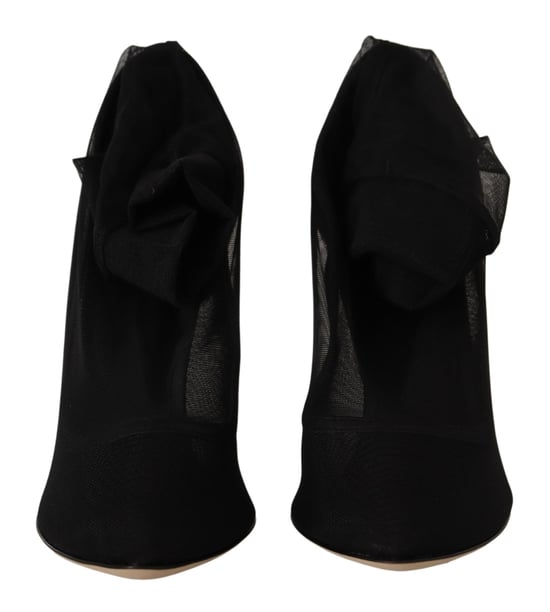 Netz-Pumps im High-Heel-Stil - Image 4