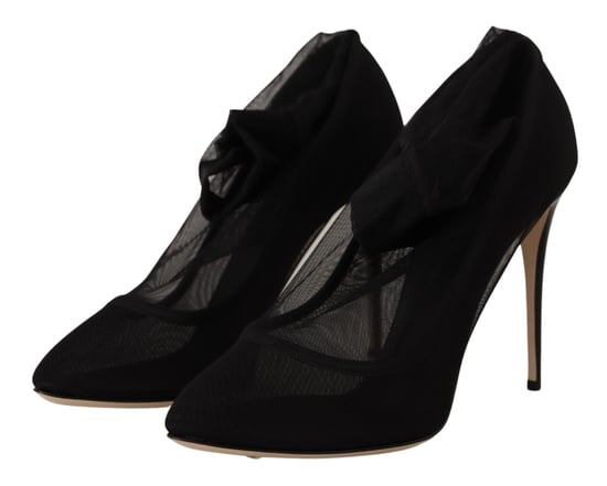 Netz-Pumps im High-Heel-Stil - Image 5