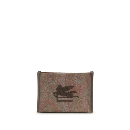 Braune Kalbsleder Bos Taurus Clutch Tasche - Image 1