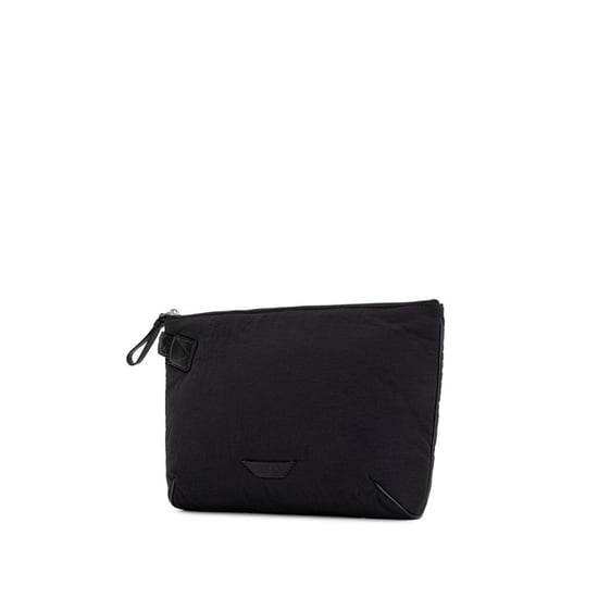 Schwarze Nylon-Clutch Tasche - Image 2