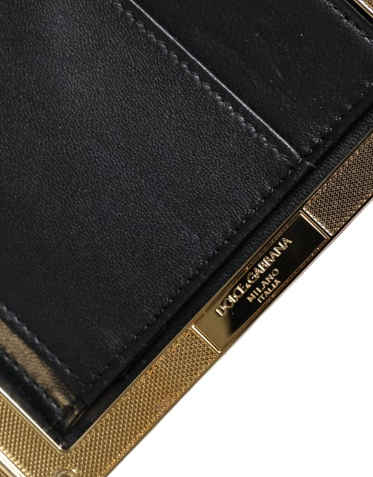 Rote Samt Goldrahmen Clutch Abend Party Tasche - Image 4