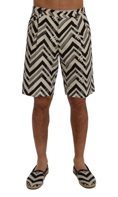 Chevron-Print-Shorts - Image 1