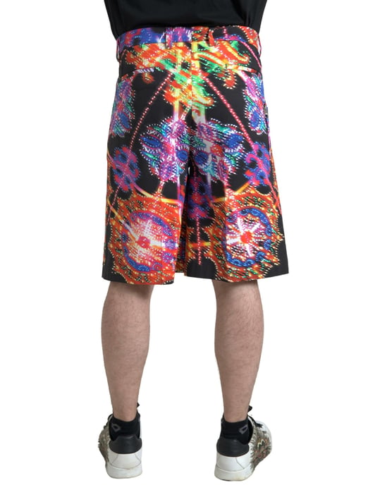 Lässige Shorts mit mehrfarbigem Druck - Image 2