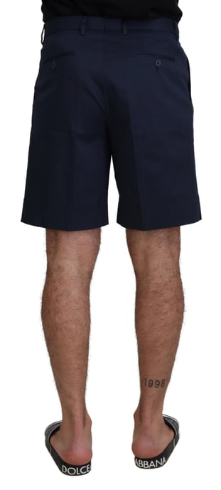 Marineblaue Klassische Shorts - Image 2