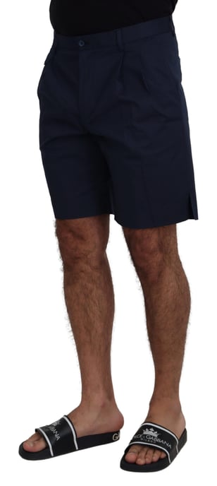 Marineblaue Klassische Shorts - Image 4