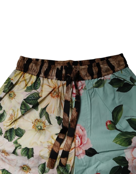 Blumen Tierdruck Shorts - Image 5