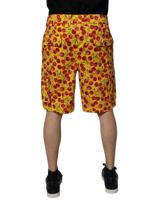 Kirschenmuster Cargo-Shorts - Image 4