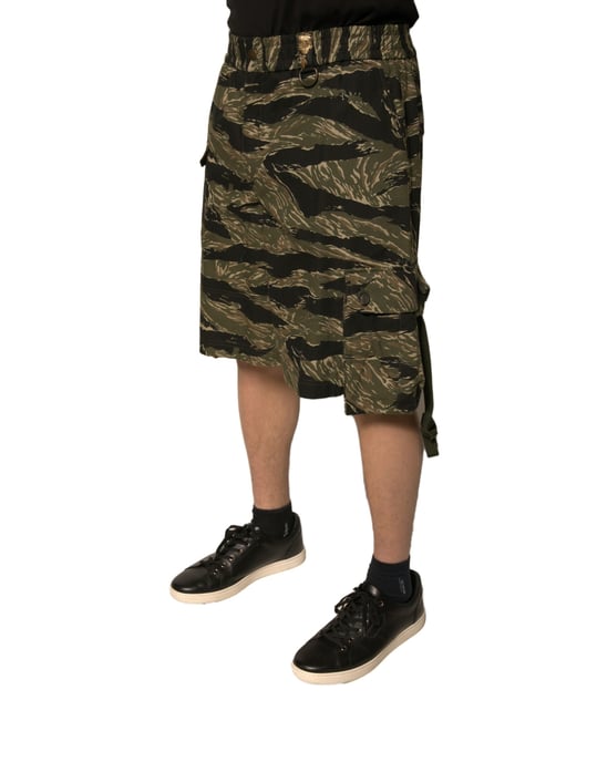 Tigerprint Cargo-Shorts - Image 3