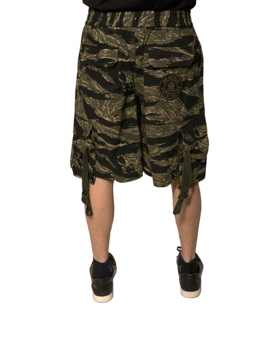 Tigerprint Cargo-Shorts - Image 4