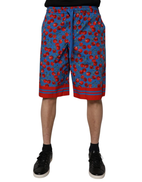 Sommerliche Shorts mit Kirschdruck - Image 1
