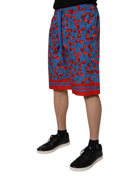 Sommerliche Shorts mit Kirschdruck - Image 3