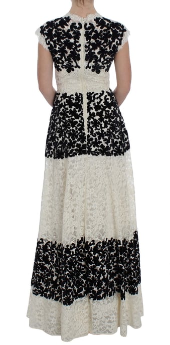 Blumen-Spitzen-Maxikleid - Image 3