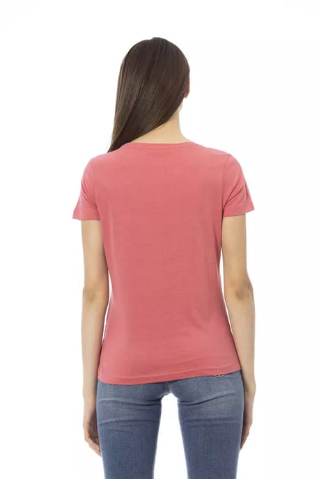 Blumen T-Shirt Kurzarm Rundhals Tee - Image 3
