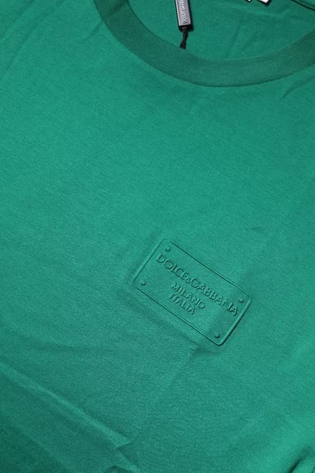 Baumwoll-T-Shirt Grün - Image 6