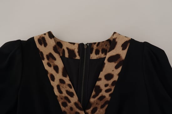 Dolce Gabbana Kleid Leopardenmuster Minikleid - Image 6