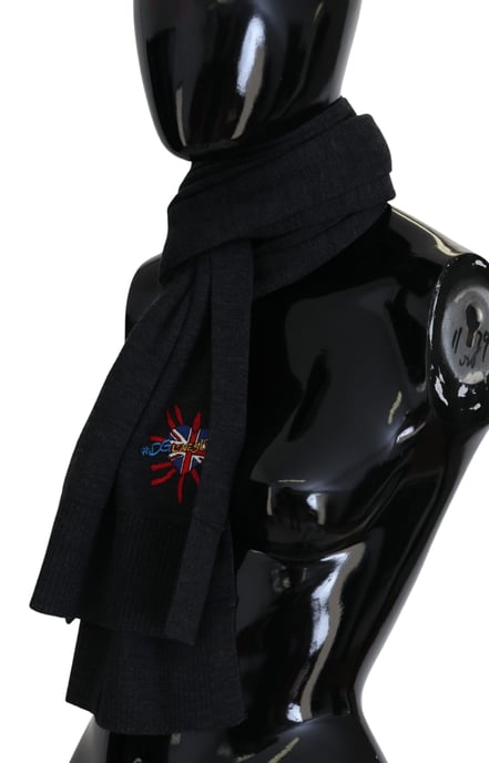 Schwarzer Heiliges Herz #DGLovesLondon Wickelschal - Image 2