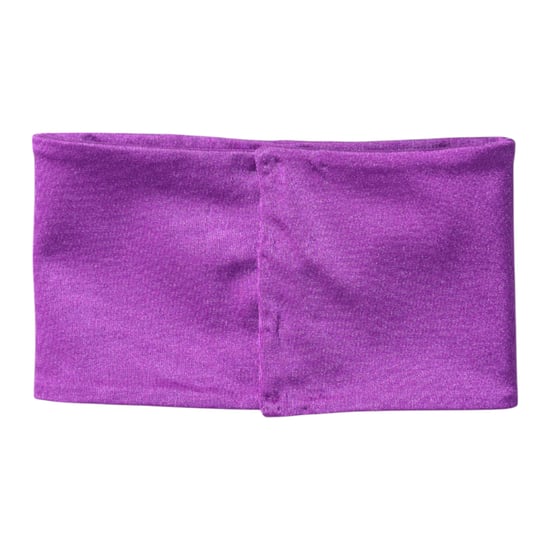 Lila Nylon Stretch Damen Nackenwärmer Schal - Image 2