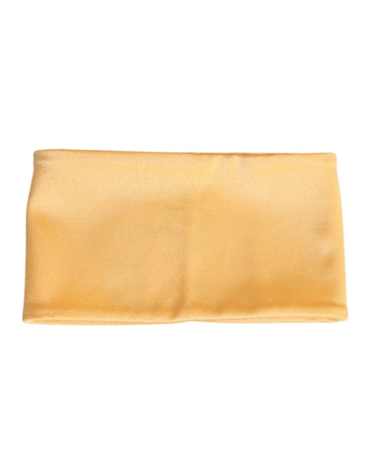 Gelber Nylon Dehnungs-Schal für Frauen - Image 3