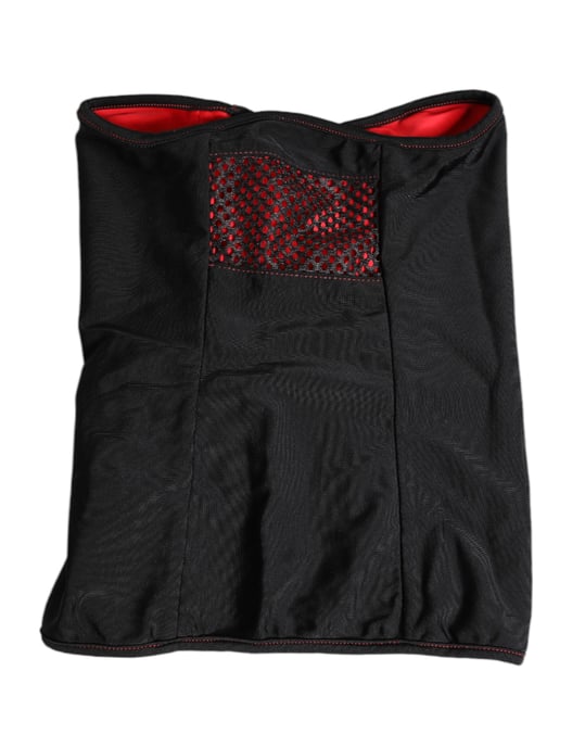 Schwarzer Nylon-Strick Nackenwärmer Balaclava Schal - Image 1