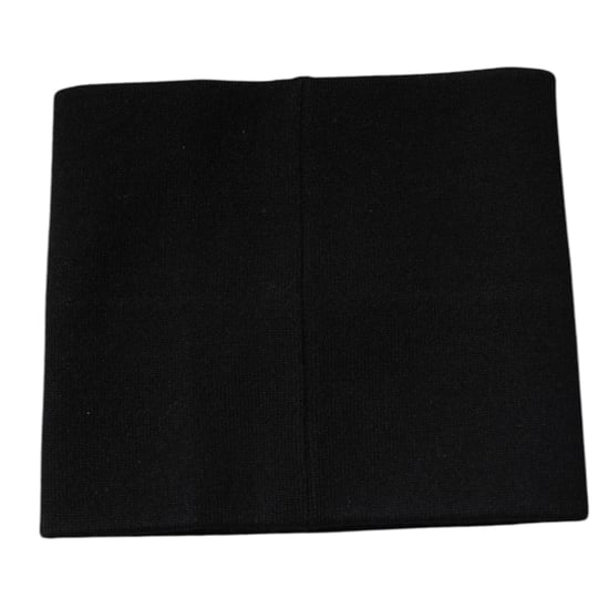 Schwarzes Cashmere Gestricktes Quadratisches Taschentuch Schal - Image 4
