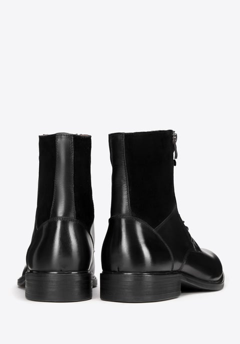 Wittchen Herren-Ankle-Boots aus schwarzem Leder - Image 3