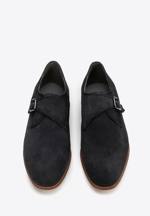 Wittchen Herren-Monk-Schuhe aus dunkelgrauem Wildleder - Image 2