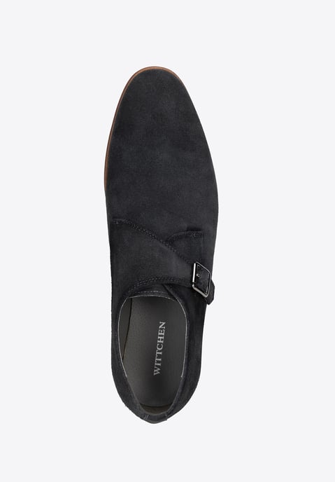 Wittchen Herren-Monk-Schuhe aus dunkelgrauem Wildleder - Image 4