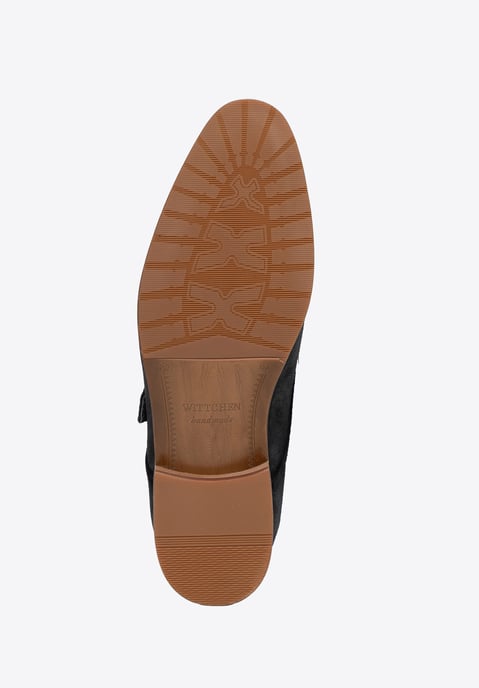 Wittchen Herren-Monk-Schuhe aus dunkelgrauem Wildleder - Image 5