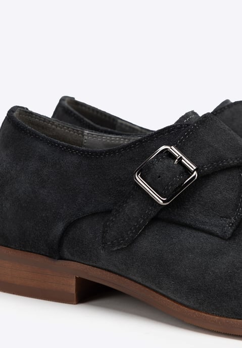Wittchen Herren-Monk-Schuhe aus dunkelgrauem Wildleder - Image 6
