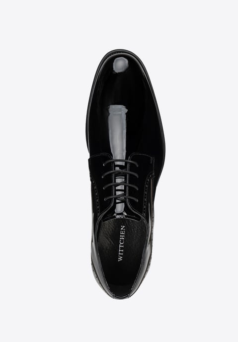 Wittchen Herren-Derbyschuhe aus Lackleder in Schwarz - Image 4