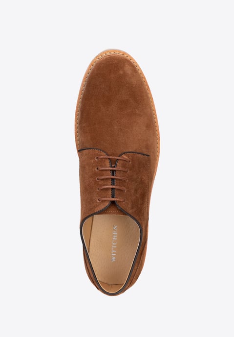 Wittchen Herren Derby-Schuhe aus braunem Wildleder - Image 4