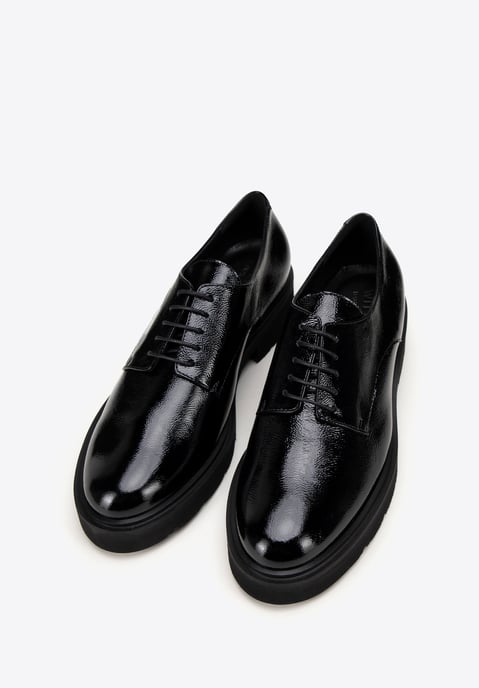 Wittchen Damen-Sneaker aus schwarzem Lackleder - Image 1