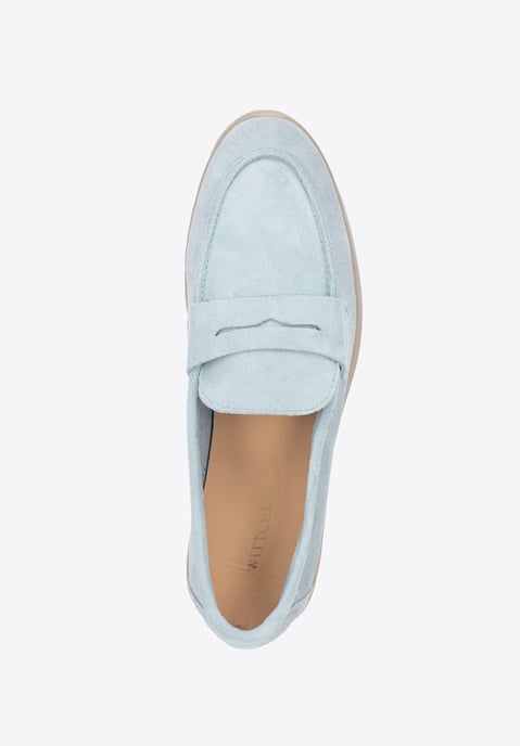 Wittchen Damen-Mokassins aus klassischem blauem Wildleder - Image 5