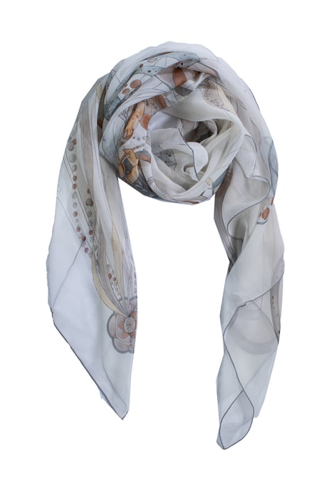 Hermès „La Danse du Cosmos“-Seidenschal - Image 2