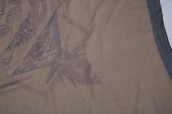 Hermes Rocaille Seidenschal mit Muschelmuster - Image 3