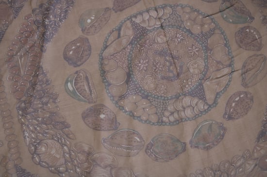 Hermes Rocaille Seidenschal mit Muschelmuster - Image 4