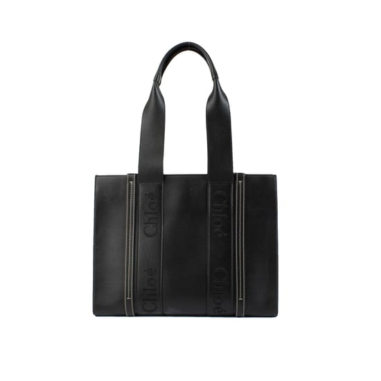Chloe Woody Medium Leder-Tragetasche - Image 3