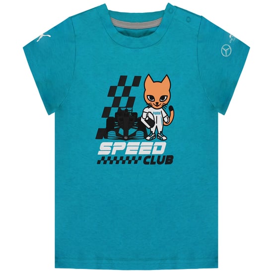 Puma MAPF1 Grafik Kinder Blau/Schwarz Set - Image 2