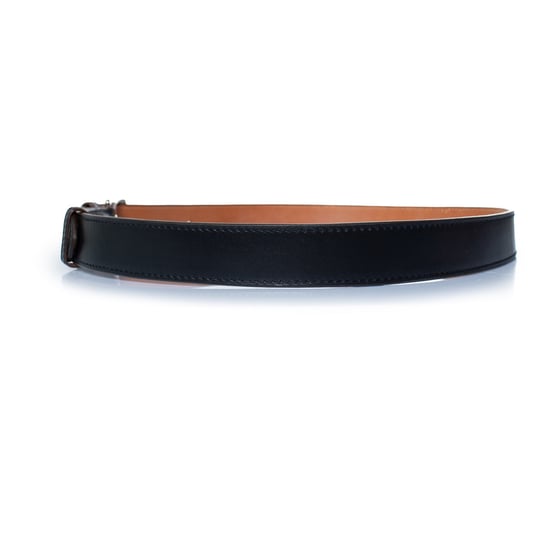 Hermes Etriviere Gürtel aus schwarzem Leder - Image 2