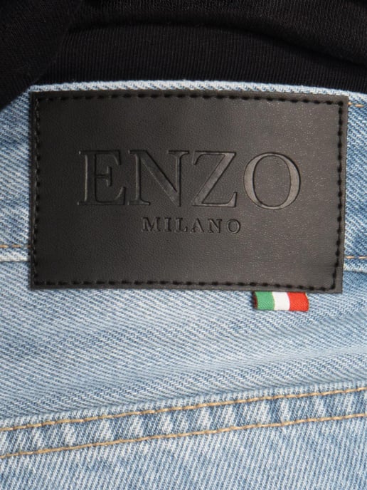 Enzo Milano | Herren-Jeans mit Weitem Bein - Image 6
