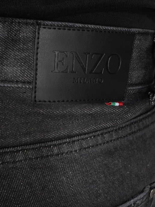 Enzo Milano | Herren-Jeans mit Weitem Bein - Image 5